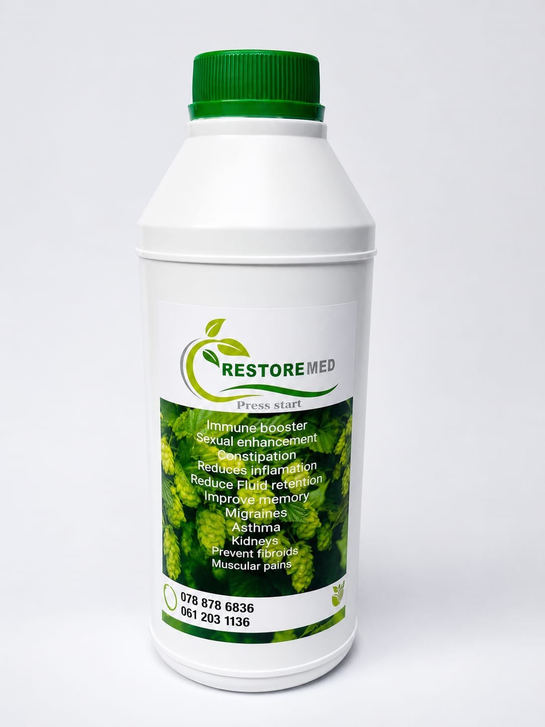 RestoreMed herbal formula bottle
